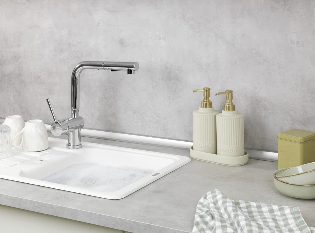 Wenko Heidi Seifenspender Set | Beige