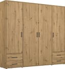 rauch VOYAGER Drehtürenschrank | Holztöne