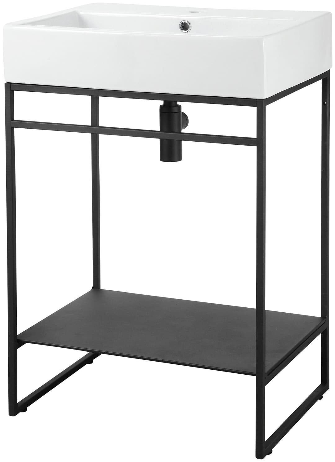 welltime Waschtisch Loft | Schwarz