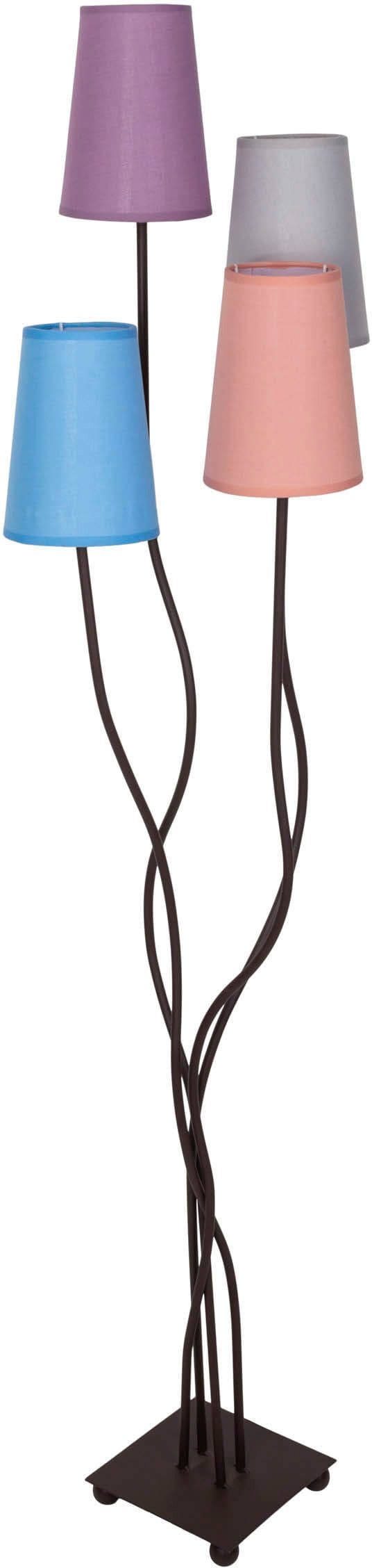 Näve Stehlampe BOHO | Mehrfarbig