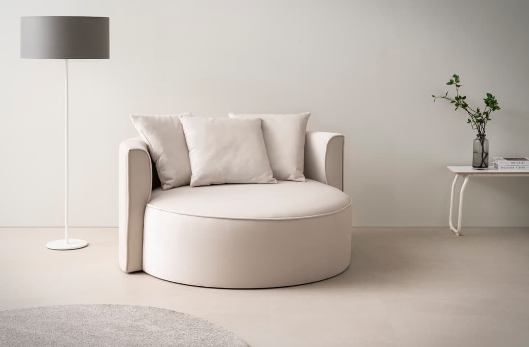 LeGer Home by Lena Gercke XXL-Sessel Isalie | Beige