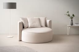 LeGer Home by Lena Gercke XXL-Sessel Isalie | Beige