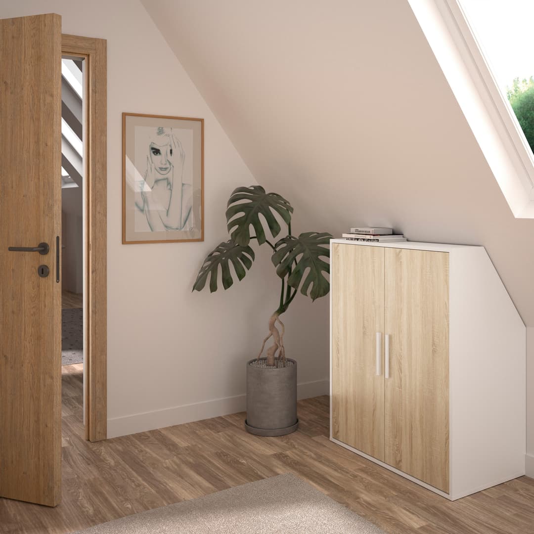 Gami Kleiderschrank UNDER | Holztöne