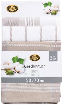Gözze Geschirrtuch Set | Braun