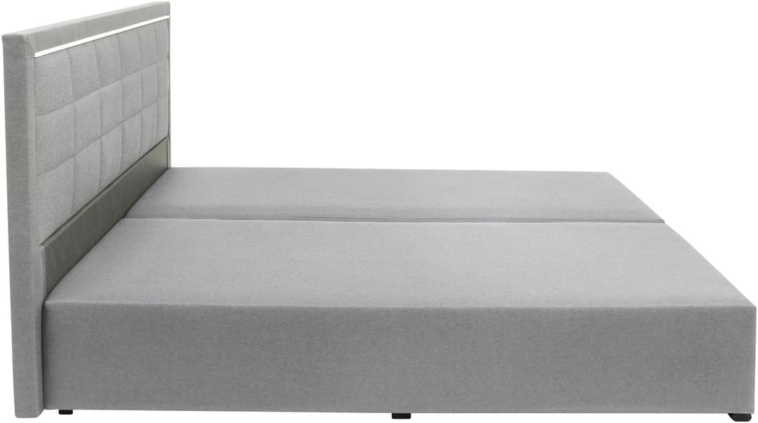 COLLECTION AB Boxspringbett 30 Jahre Jubiläums-Modell Athena | Grau