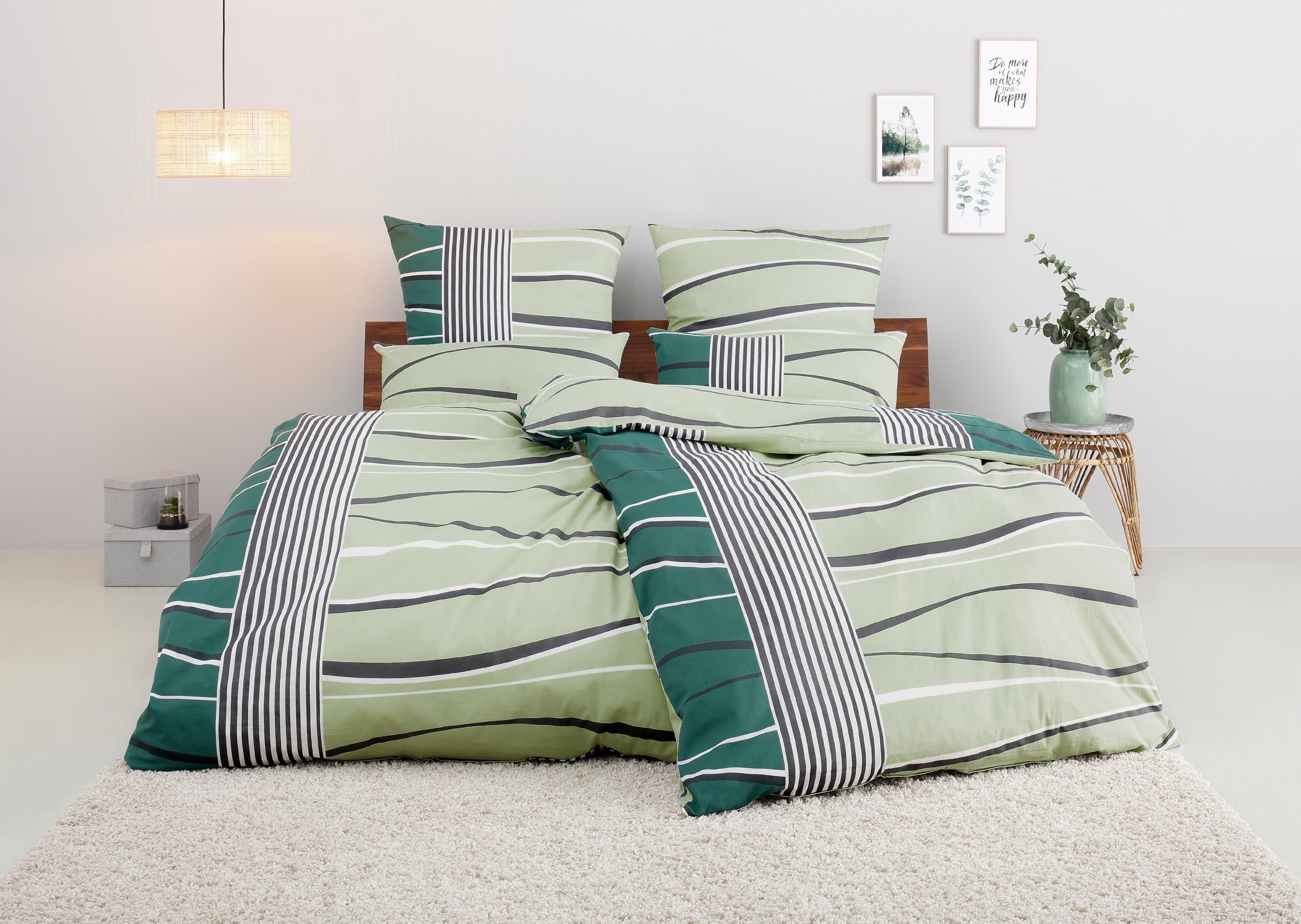 OTTO home Bettwäsche Renu | Grün