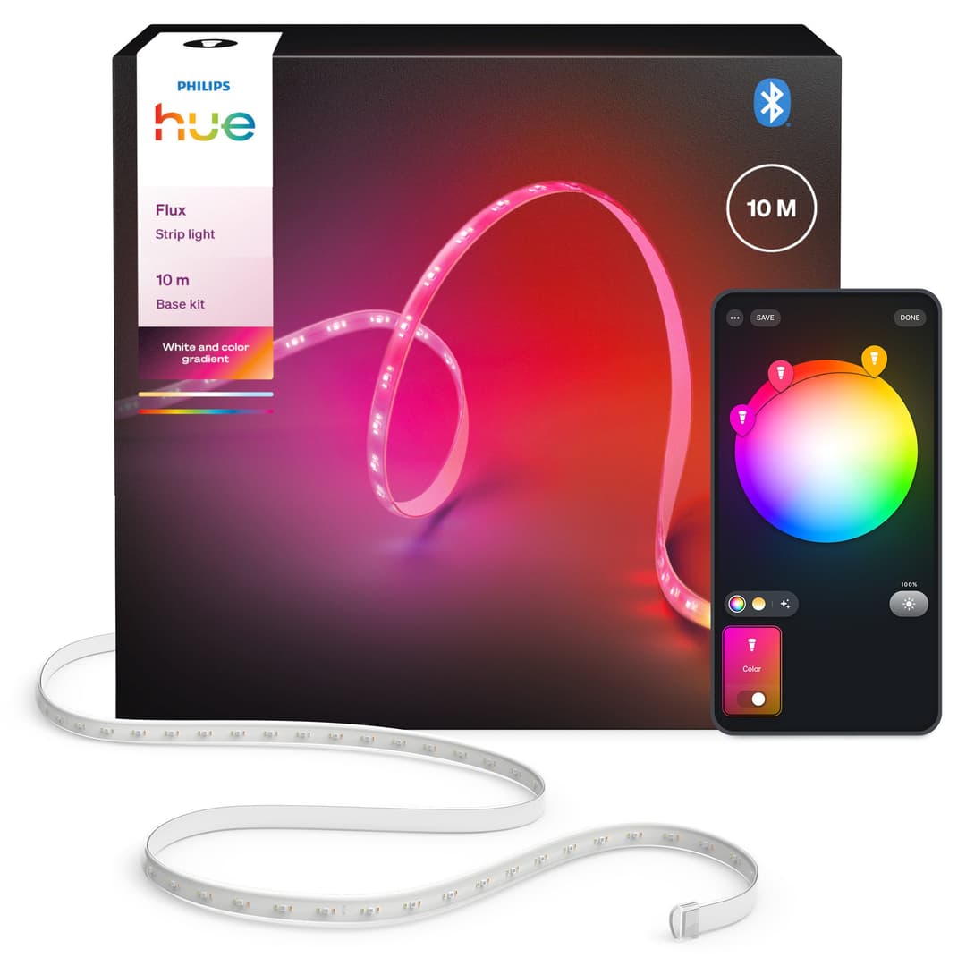 Philips Hue LED-Streifen Flux Gradient Lightstrip | Weiß