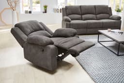 Jockenhöfer Gruppe Sessel Dakota | Grau