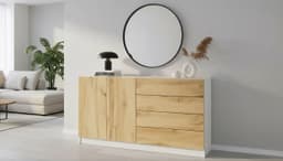 borchardt Möbel Sideboard Vaasa | Mehrfarbig