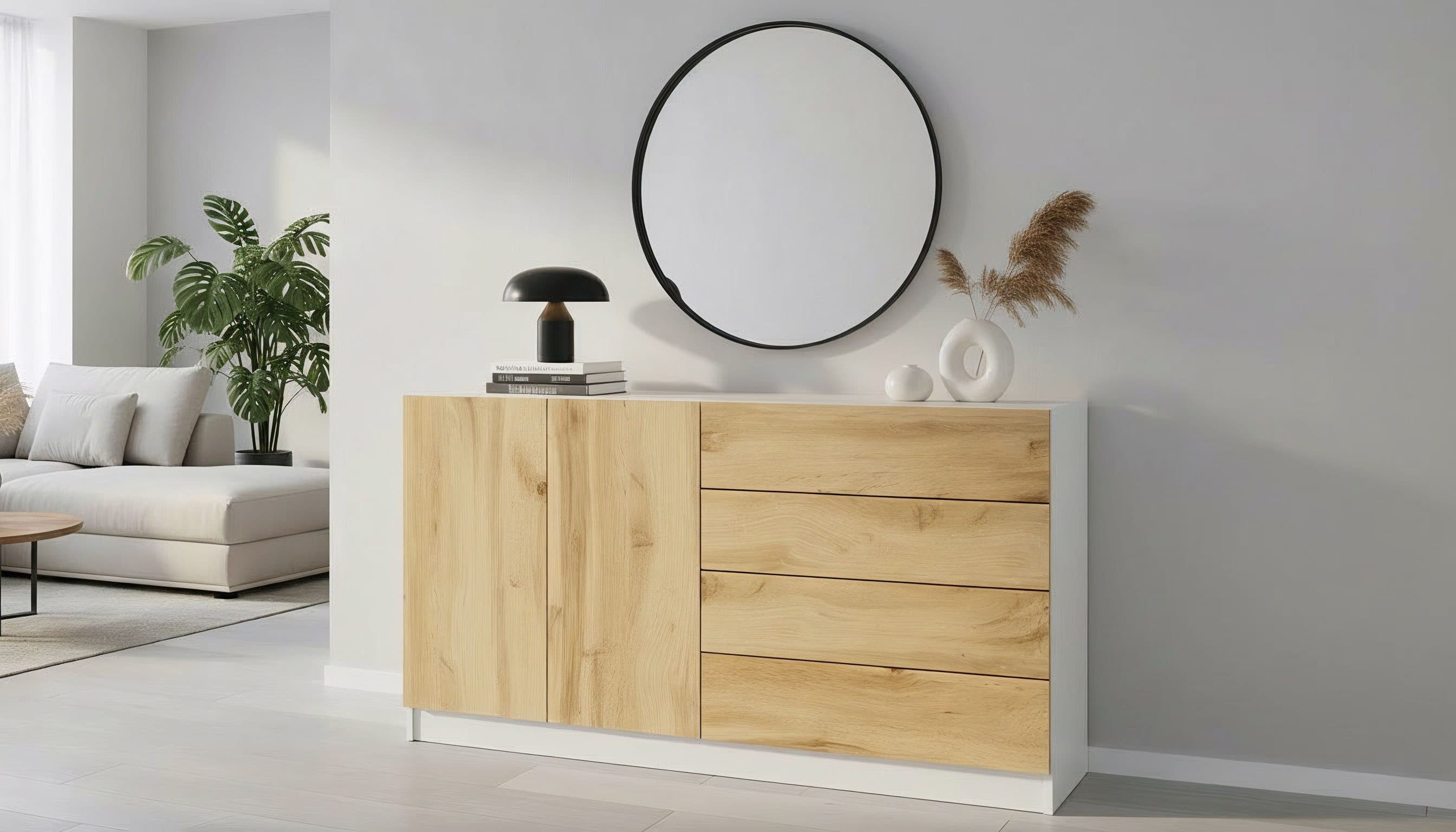 borchardt Möbel Sideboard Vaasa | Mehrfarbig