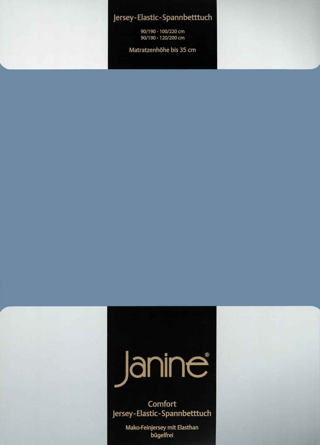 Janine Spannbettlaken ELASTIC 5002 | Blau