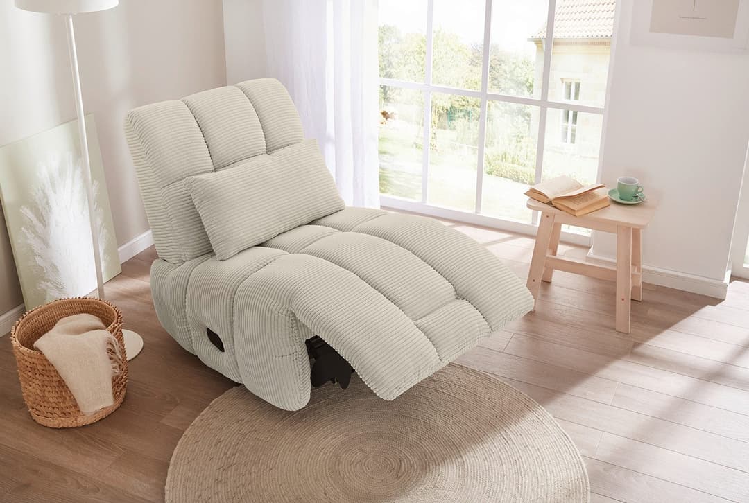 Jockenhöfer Gruppe Relaxsessel Doncaster | Beige