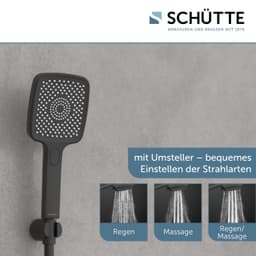 Schütte HAWAII Handbrause | Schwarz