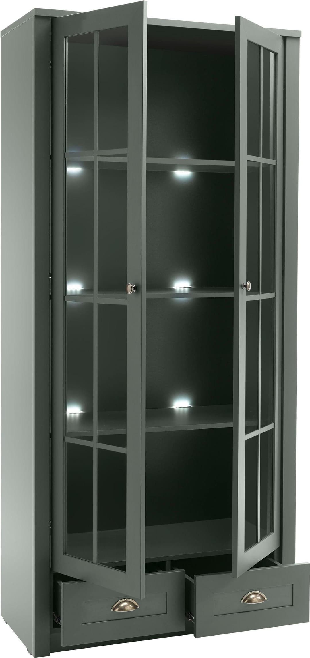 Home affaire Vitrine Ascot | Grün