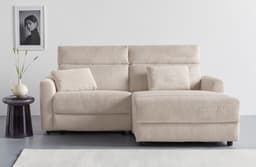 OTTO home Ecksofa JENNA L-Form, 209cm | Beige