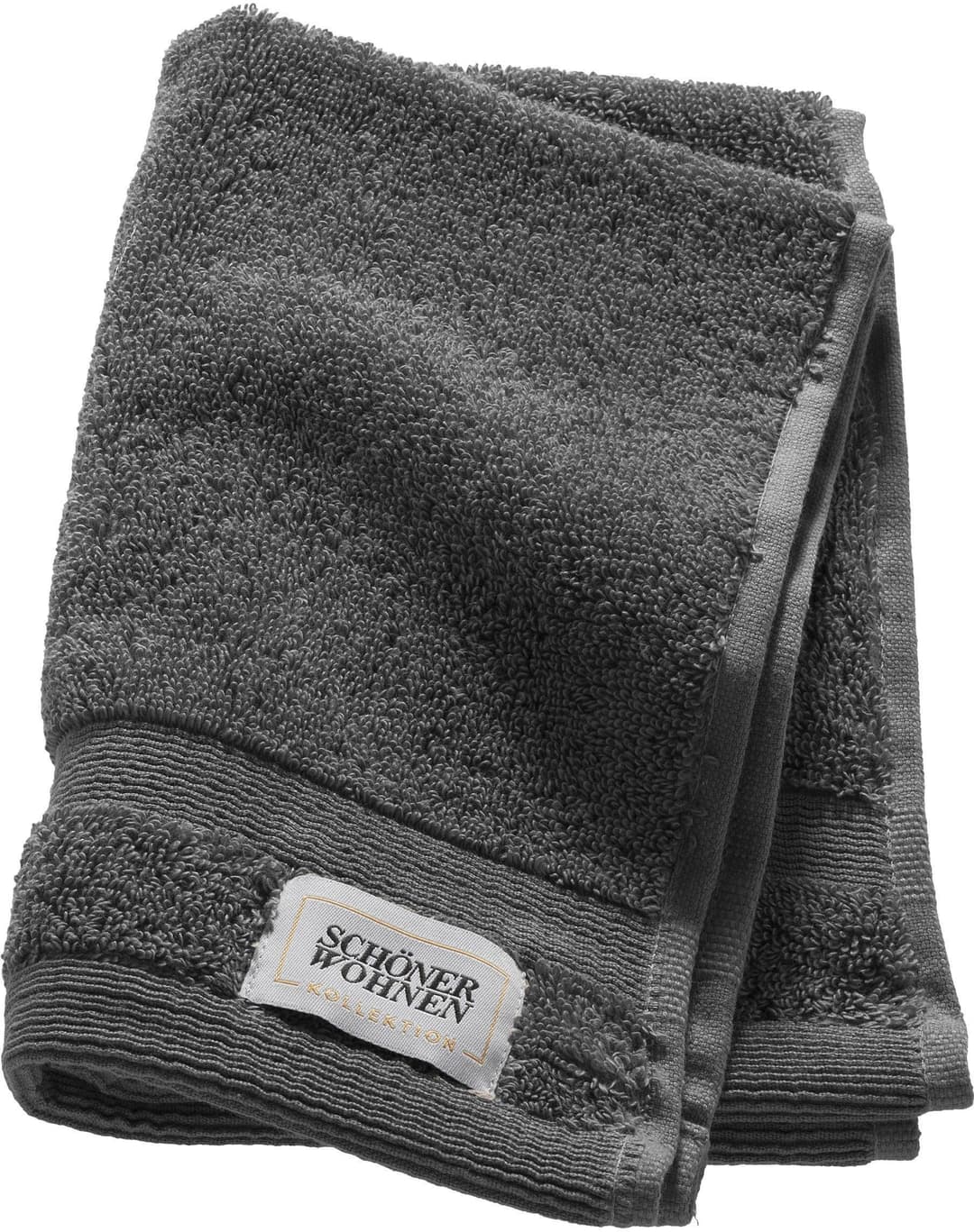 SCHÖNER WOHNEN-Kollektion Gästehandtuch Cuddly | Grau