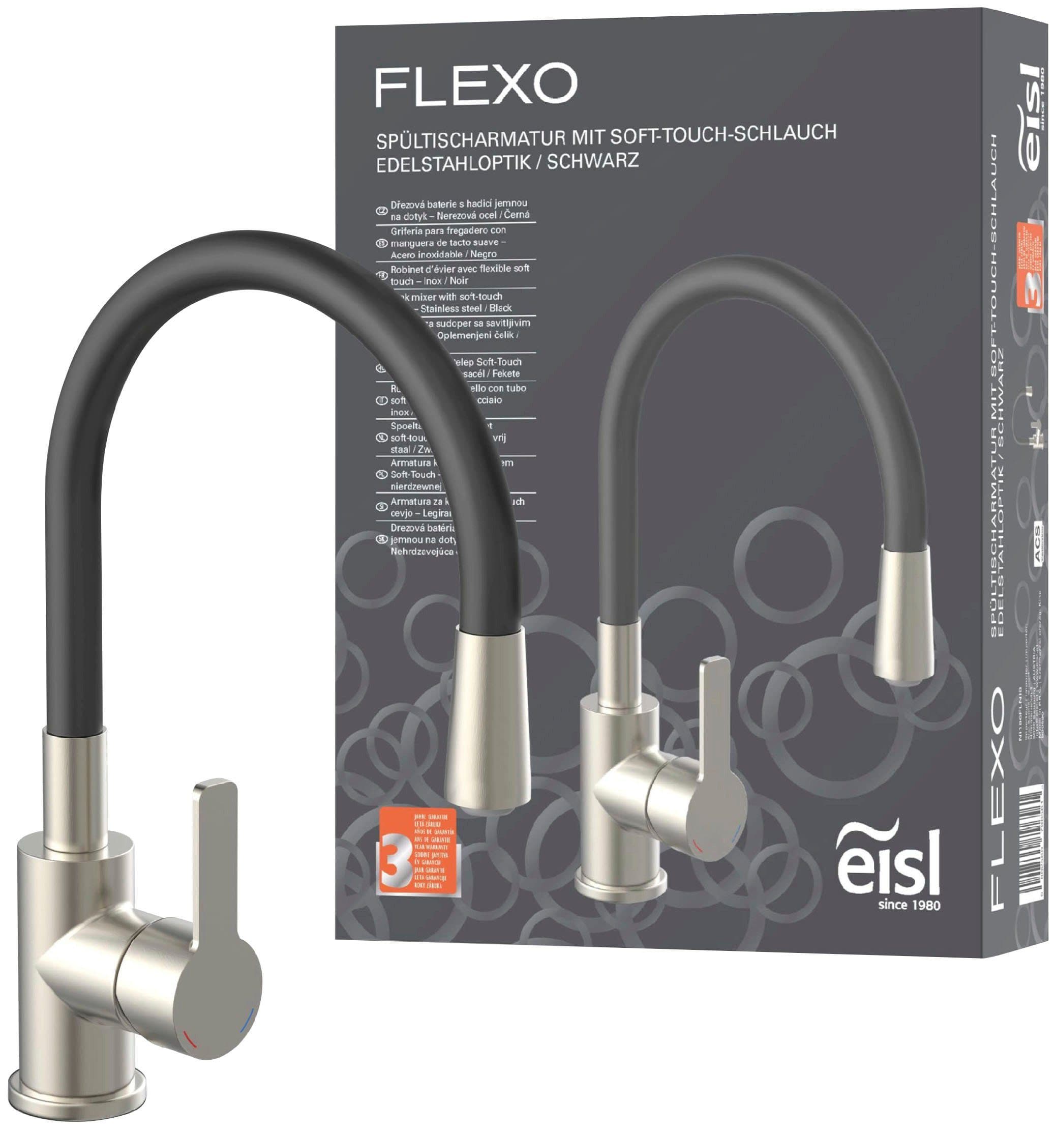 Eisl Spültischarmatur Flexo | Schwarz