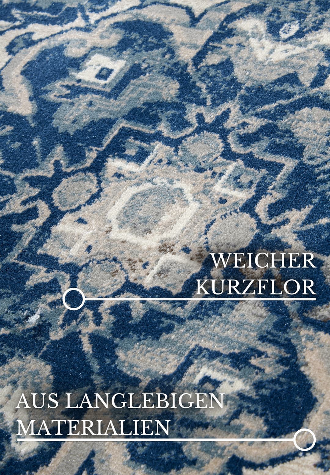 Villeroy & Boch Jehanne Teppich | Blau