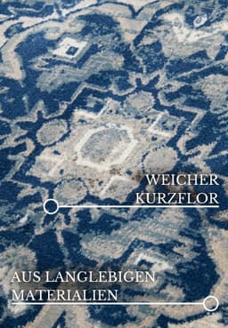 Villeroy & Boch Jehanne Teppich | Blau