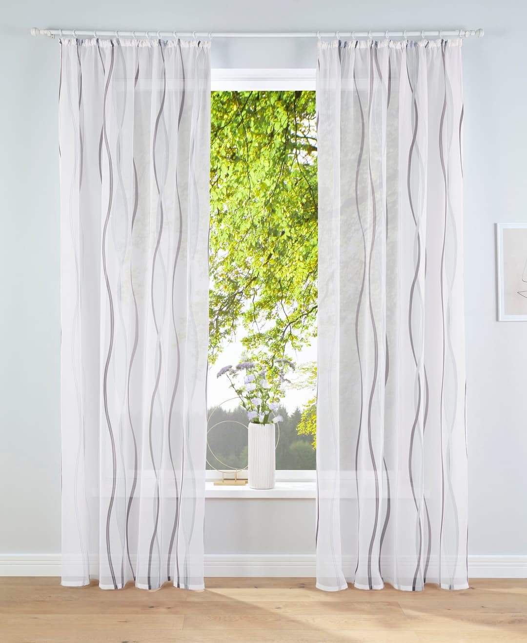 OTTO home Gardine Dimona | Weiß