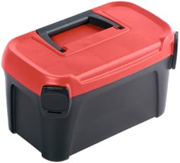 Prosperplast Werkzeugbox SMART (2 in 1 Set) | Schwarz