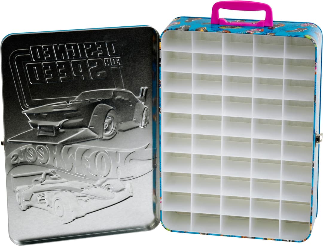 Hot Wheels Sammelkoffer für 50 Autos | Blau