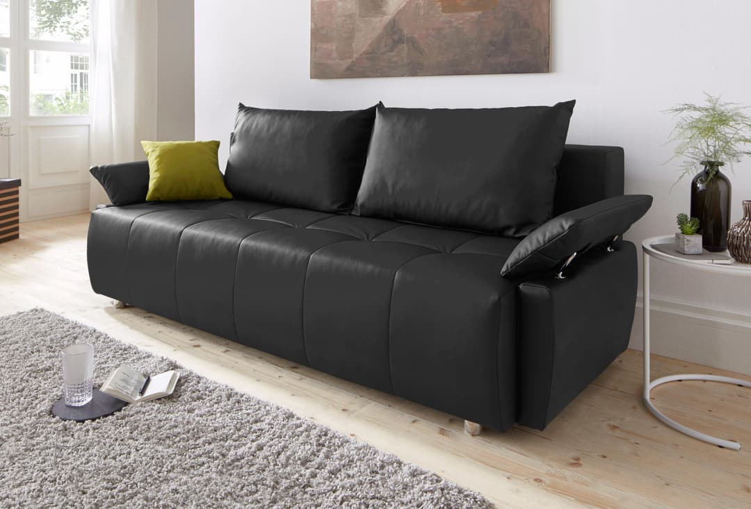 COLLECTION AB Schlafsofa Funtastic | Braun