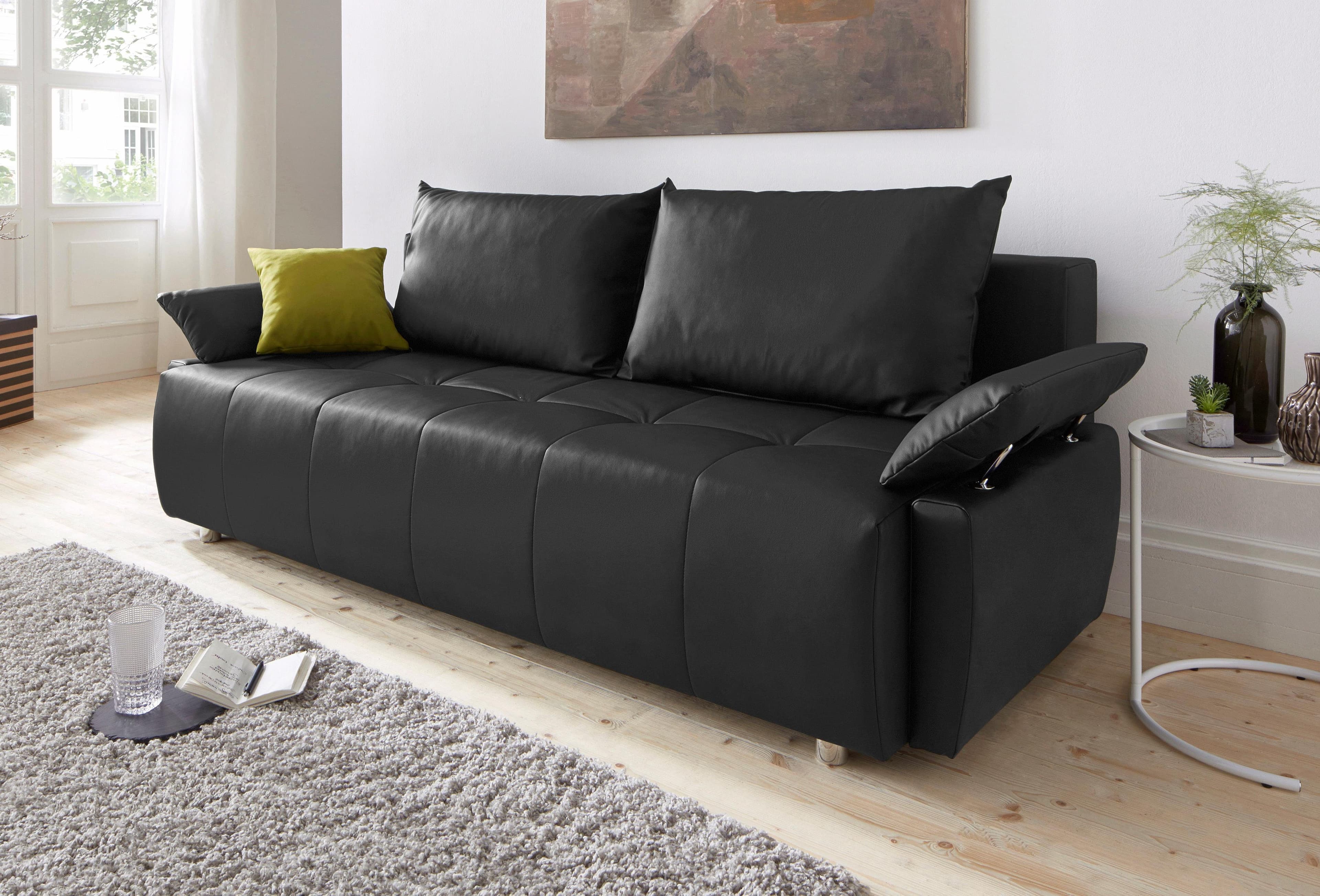 COLLECTION AB Schlafsofa Funtastic | Braun