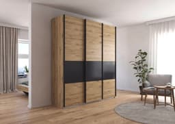 rauch Cortona Schwebetürenschrank | Holztöne