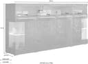 OTTO home Sideboard India | Grau 5