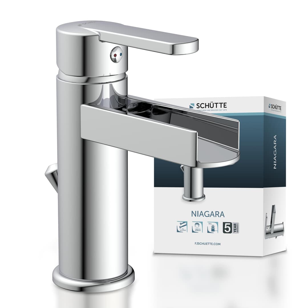 Schütte Niagara Waschtischarmatur | Silber