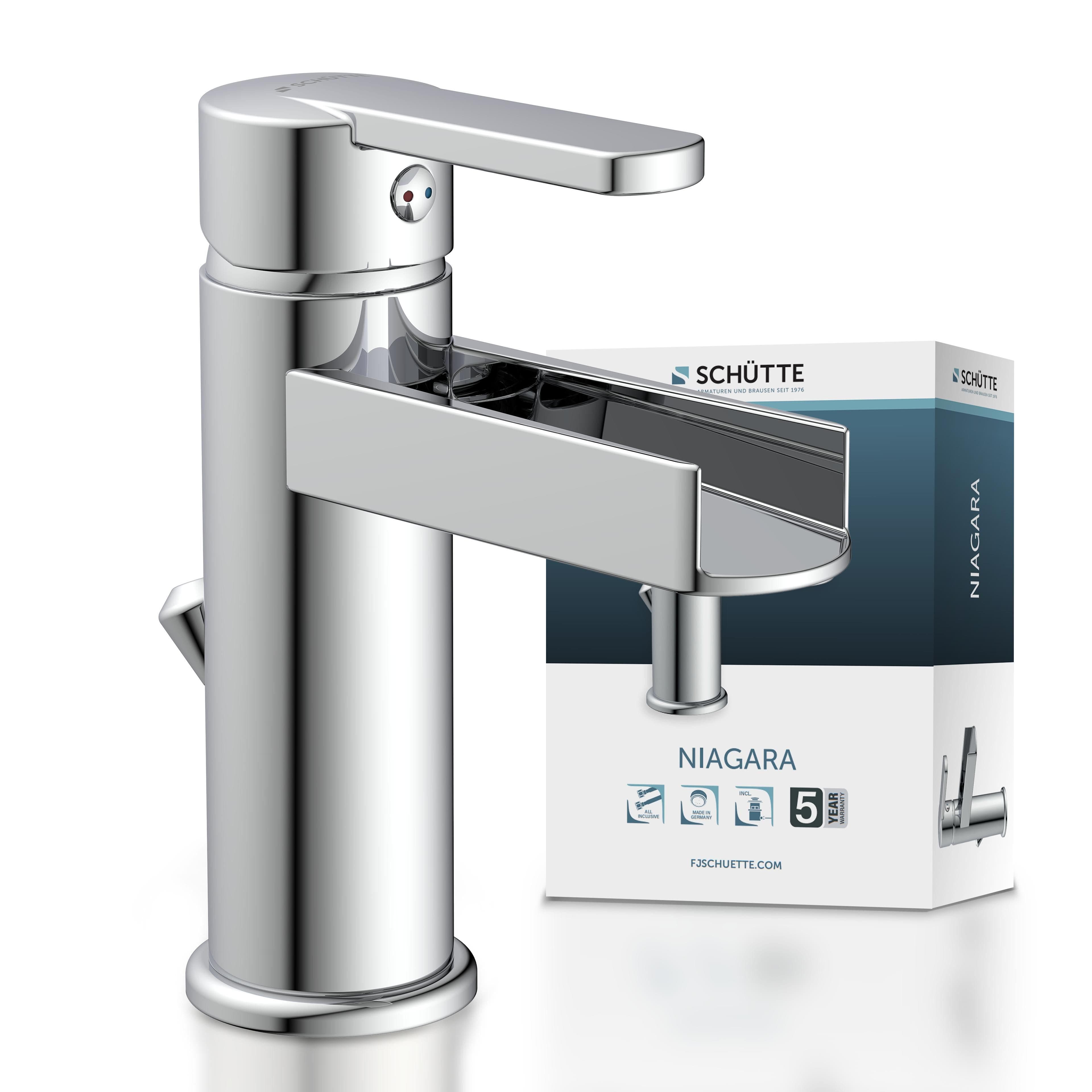 Schütte Niagara Waschtischarmatur | Silber