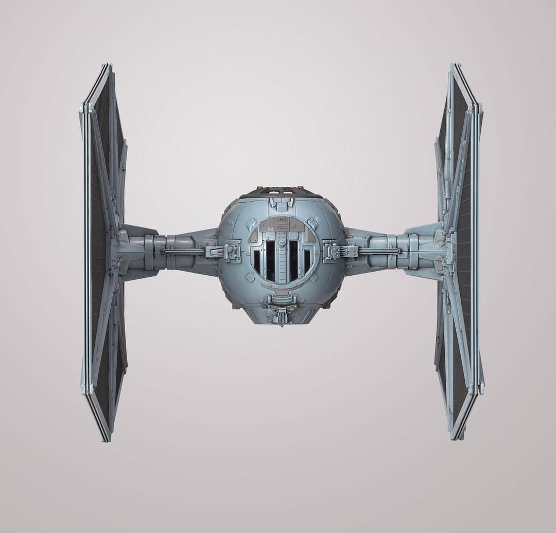 Bandai Modellbausatz Star Wars TIE Fighter | Grau