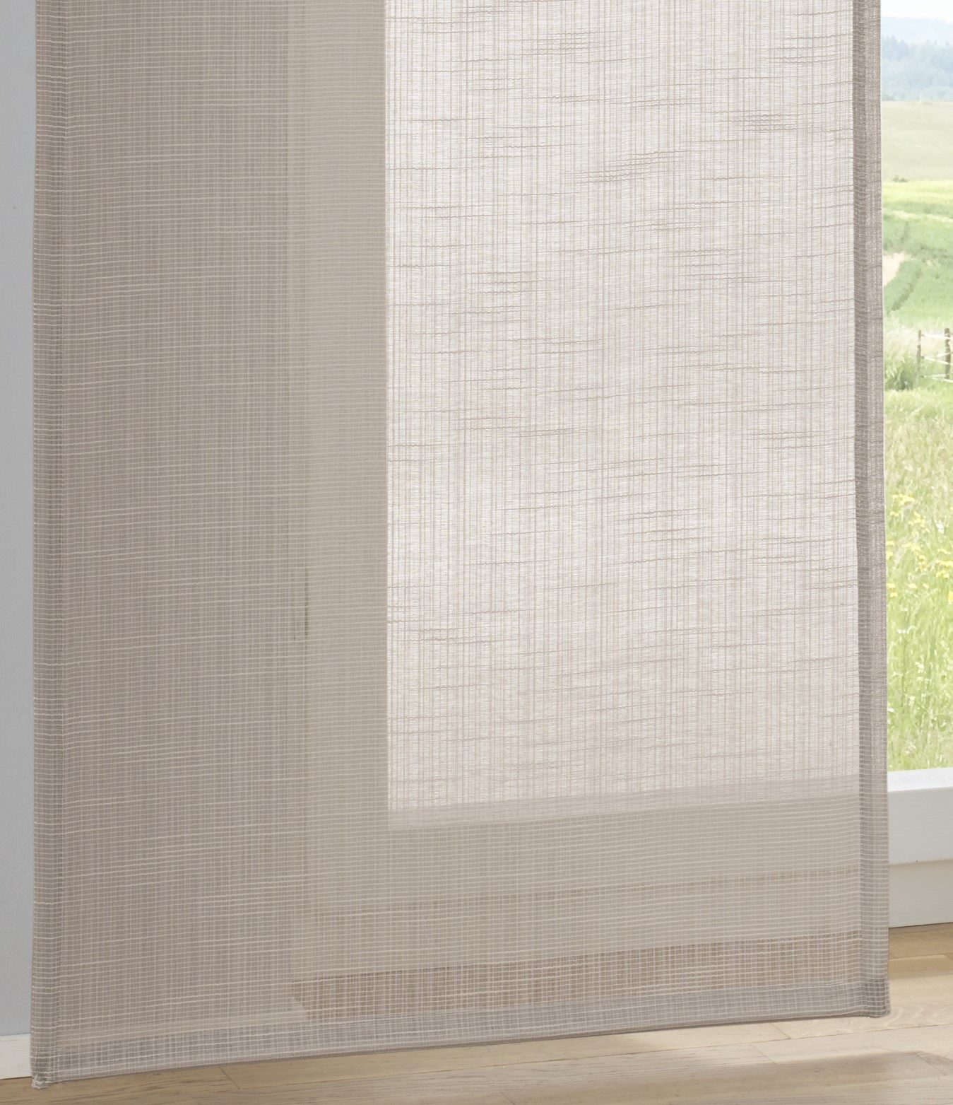 Kutti Schiebegardine Boston | Beige 3
