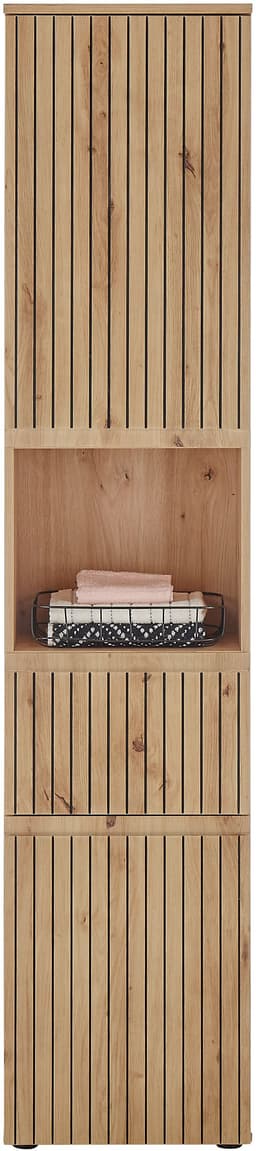 BASIC by Balculina Hochschrank Austin | Holztöne