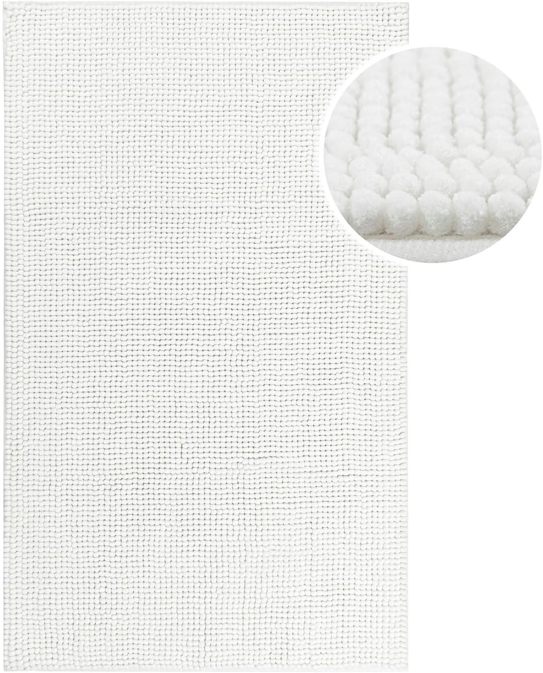 Wecon home Basics Badematte Balu | Weiß
