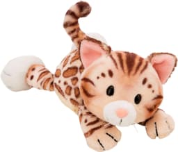 Nici Kuscheltier Homies GREEN, Katze Bengal | Braun