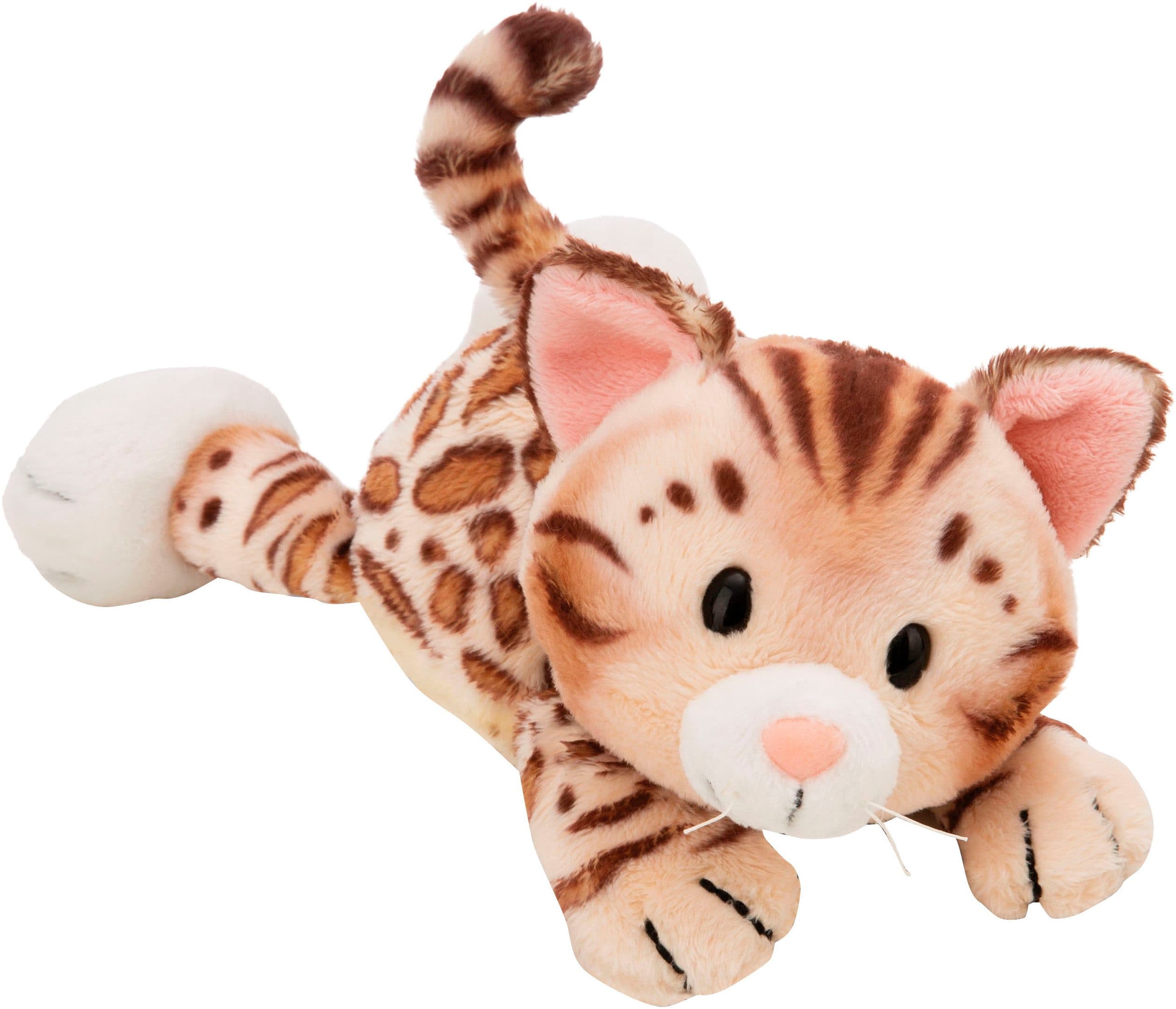 Nici Kuscheltier Homies GREEN, Katze Bengal | Braun
