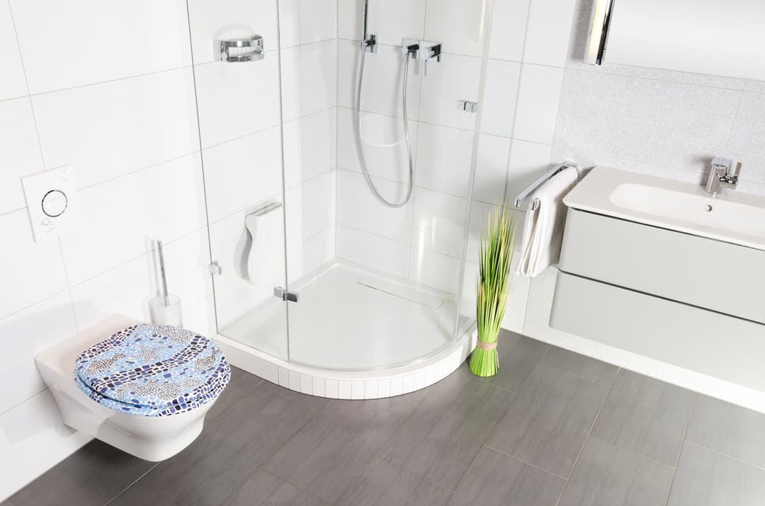 Sanilo WC-Sitz Mosaic World | Blau