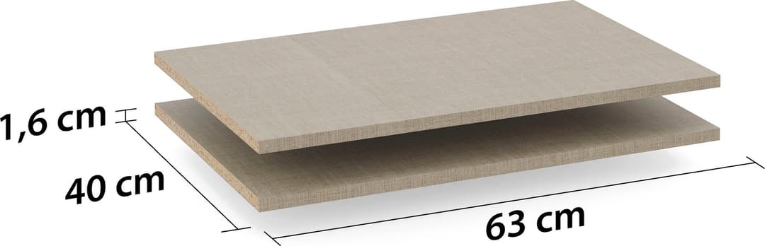 OTTO home Einlegeboden für Schwebetürenschrank PAULLY | Beige