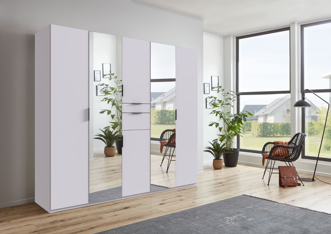 Wimex Drehtürenschrank Moldau | Weiß