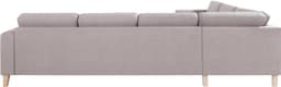 ATLANTIC home collection Ecksofa Terra L-Form | Grau
