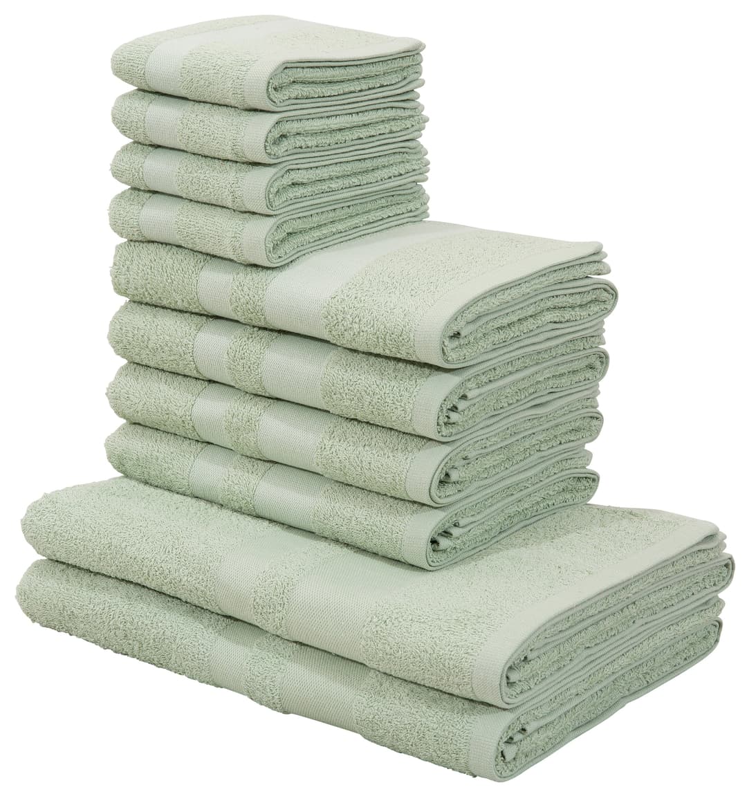 OTTO home Handtuch Set Vanessa | Grün