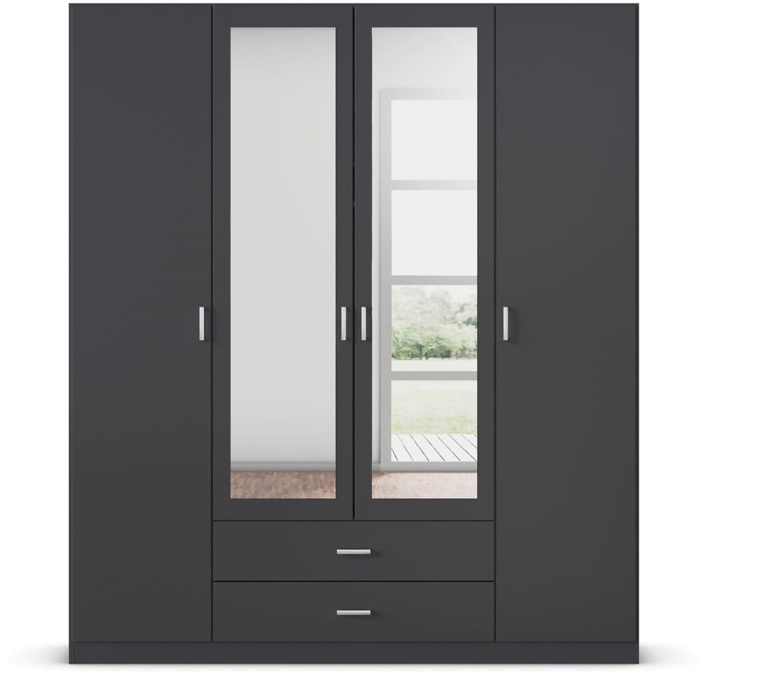 rauch Kleiderschrank GAMMA | Grau