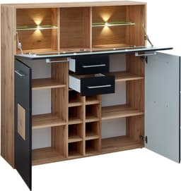 Innostyle Barschrank Sonate | Schwarz