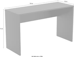 Home affaire Schreibtisch AGAPI | Schwarz