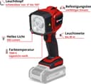 Einhell TC-CL 18/350 Li - Solo Akku-Arbeitsleuchte | Mehrfarbig 2