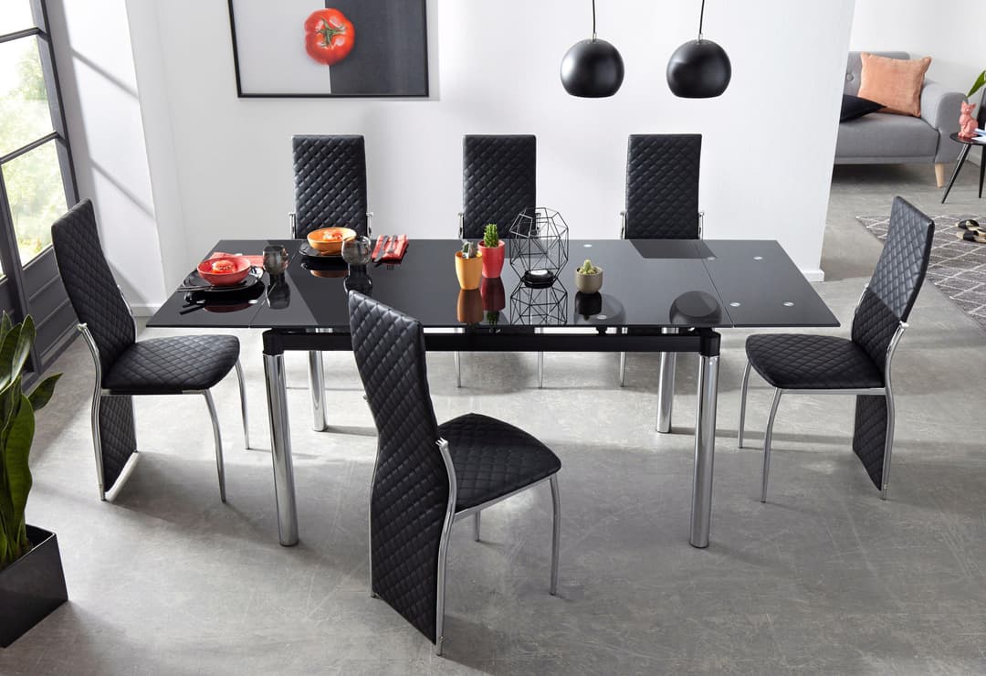 OTTO home Esstisch Nelson | Schwarz