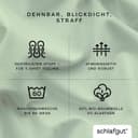 Schlafgut Spannbettlaken PURE | Grün 3