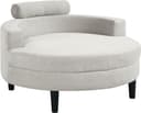 ATLANTIC home collection Loveseat Ravi Sessel | Grau 3